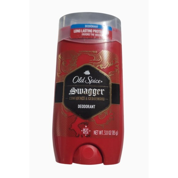 Old Spice Other - Old Spice Swagger Deodorant Confidence & Cedarwood 3oz Aluminum-Free Red
